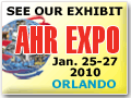 Meet us at AHR Expo 2010